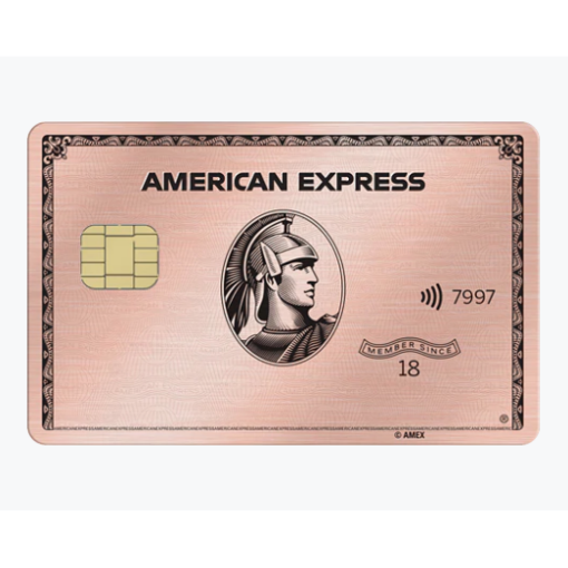 American Express Rose Gold Credit Card - USA