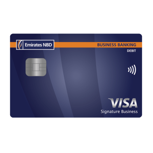 Emirates NBD Business Visa Debit Card - UAE