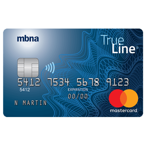 MBNA True Line Master Credit Card - CA