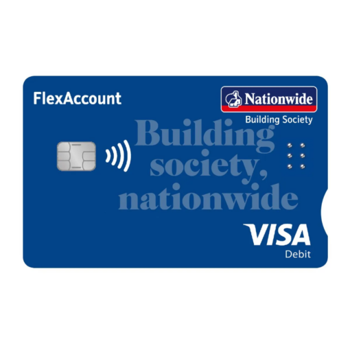 Nationwide Building Society Visa Debit Card - UK