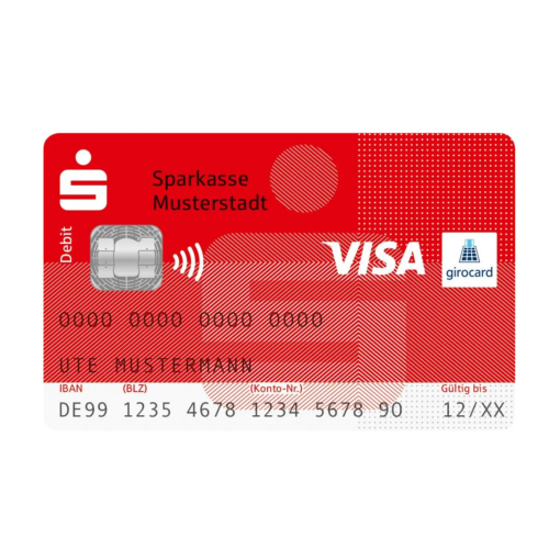 Sparkasse Visa Debit Card - DE