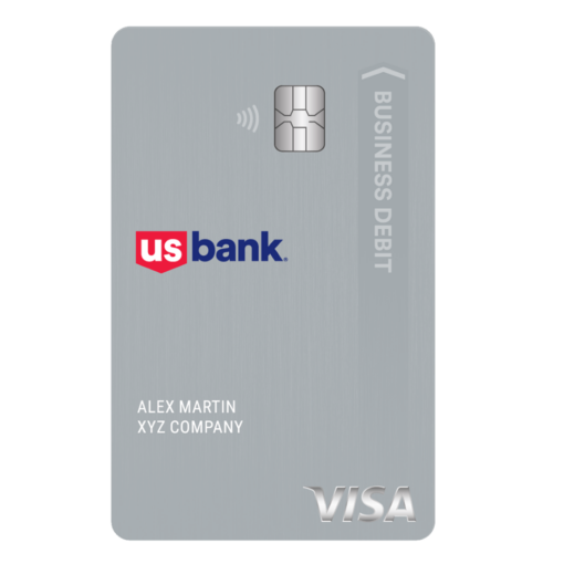 US Bank Business Visa Debit Card - USA