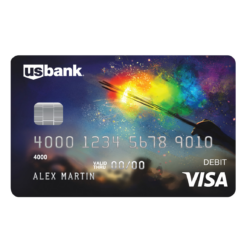 US Bank Visa Debit Card - USA