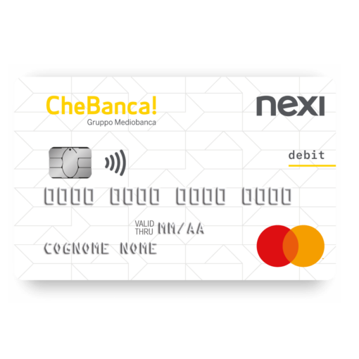 CheBanca International Debit Card - IT