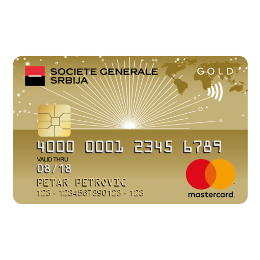 Societe Generale Debit Mastercard Gold